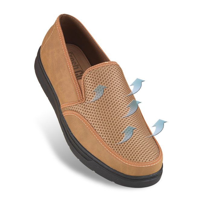 Zapatos de Verano Fresh Comfort: Plantilla de auténtica Piel con Memory Foam