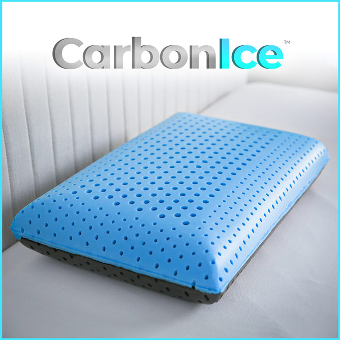 ALMOHADA CARBON ICE: carbono-bambú, un material inteligente