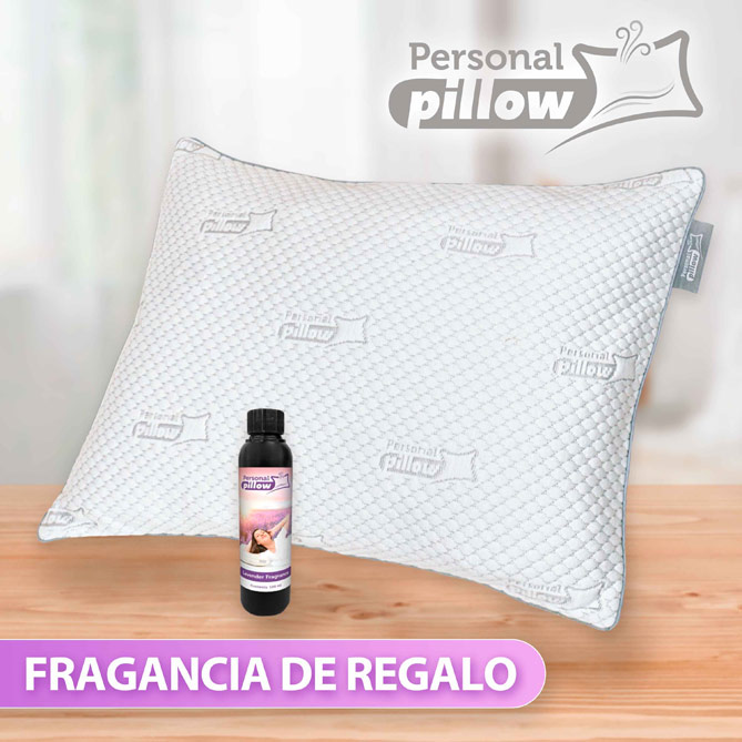 Almohada Personal Pillow: Y de REGALO una exclusiva fragancia de lavanda