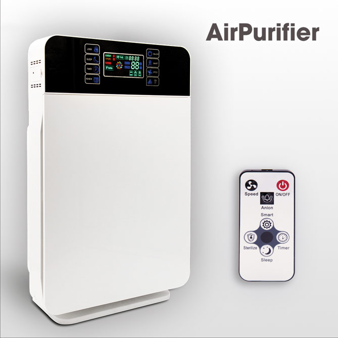 PURIFICADOR DE AIRE AIR PURIFIER: Segundo prefiltro: Es capaz de detener las partículas más pequeñas